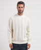 Pullover uomo Armani Exchange con trama a trecce
