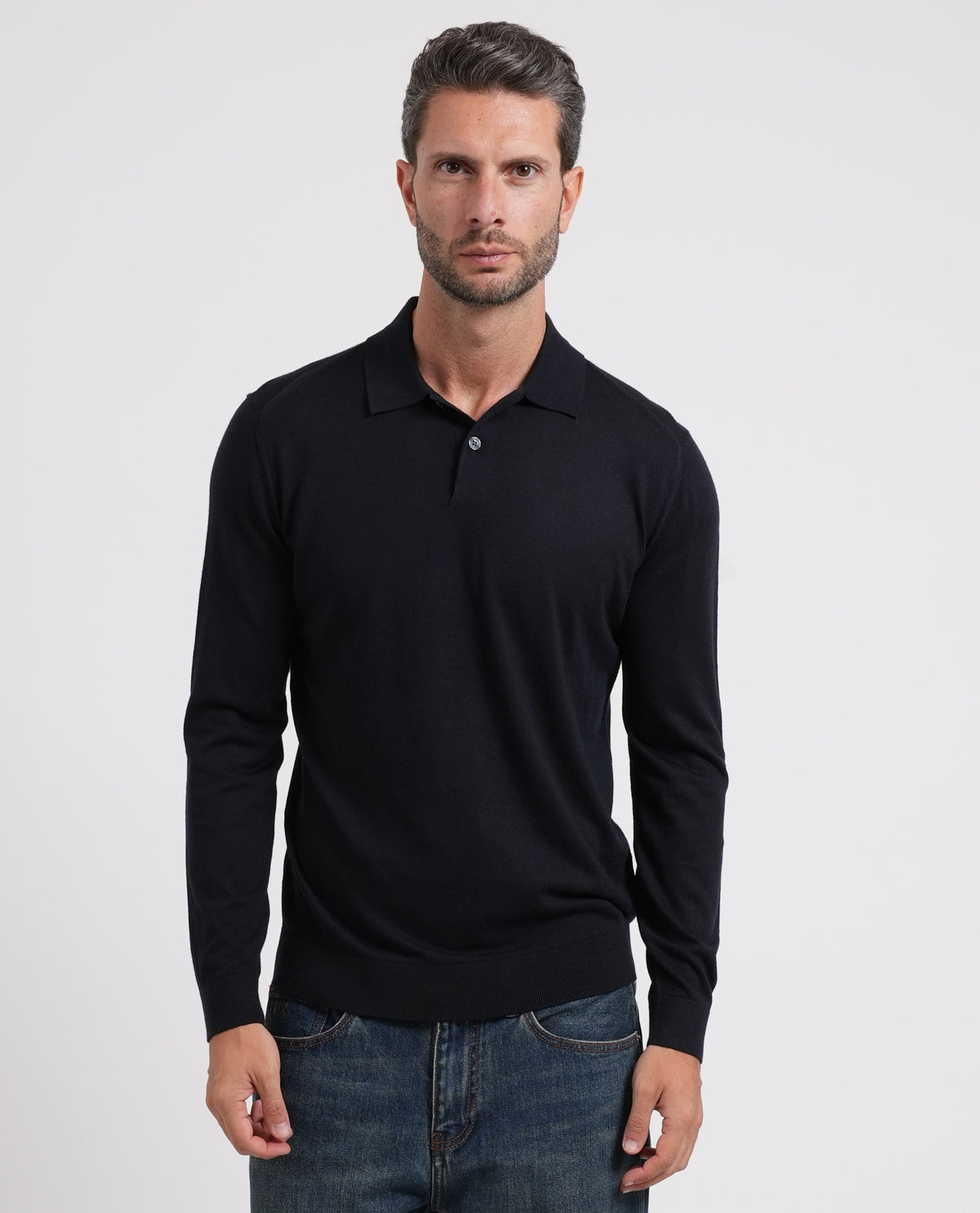 Polo in maglia Armani Exchange uomo 