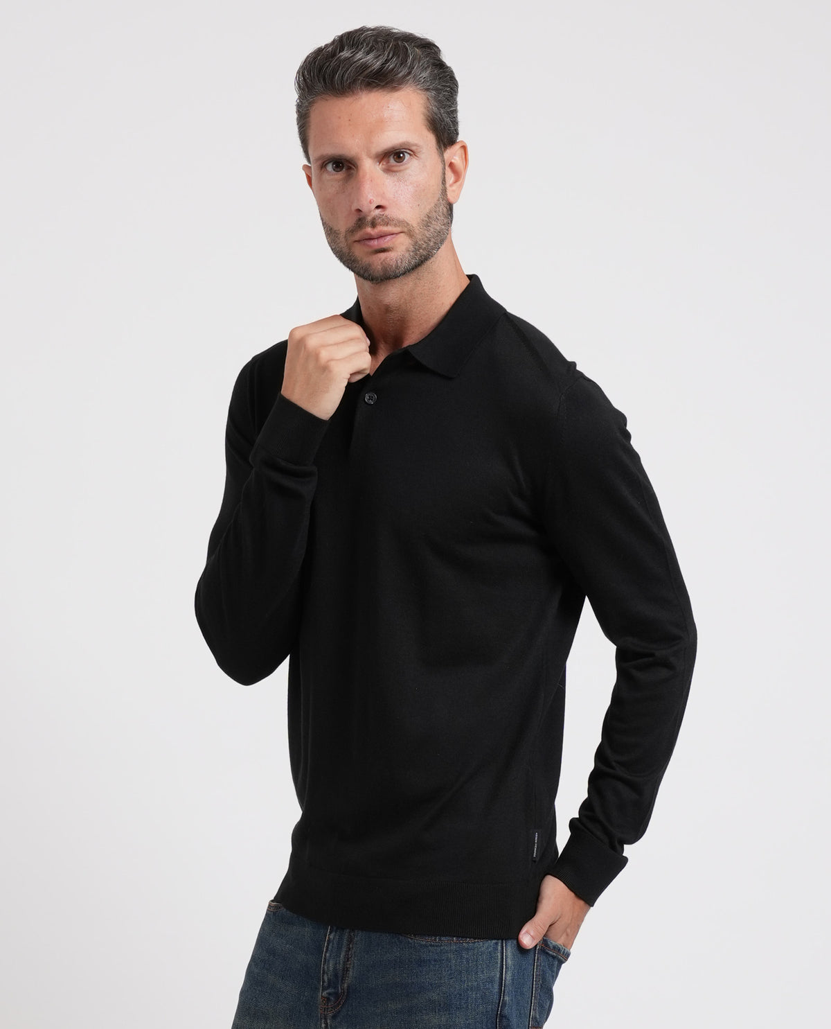 Polo in maglia Armani Exchange uomo 