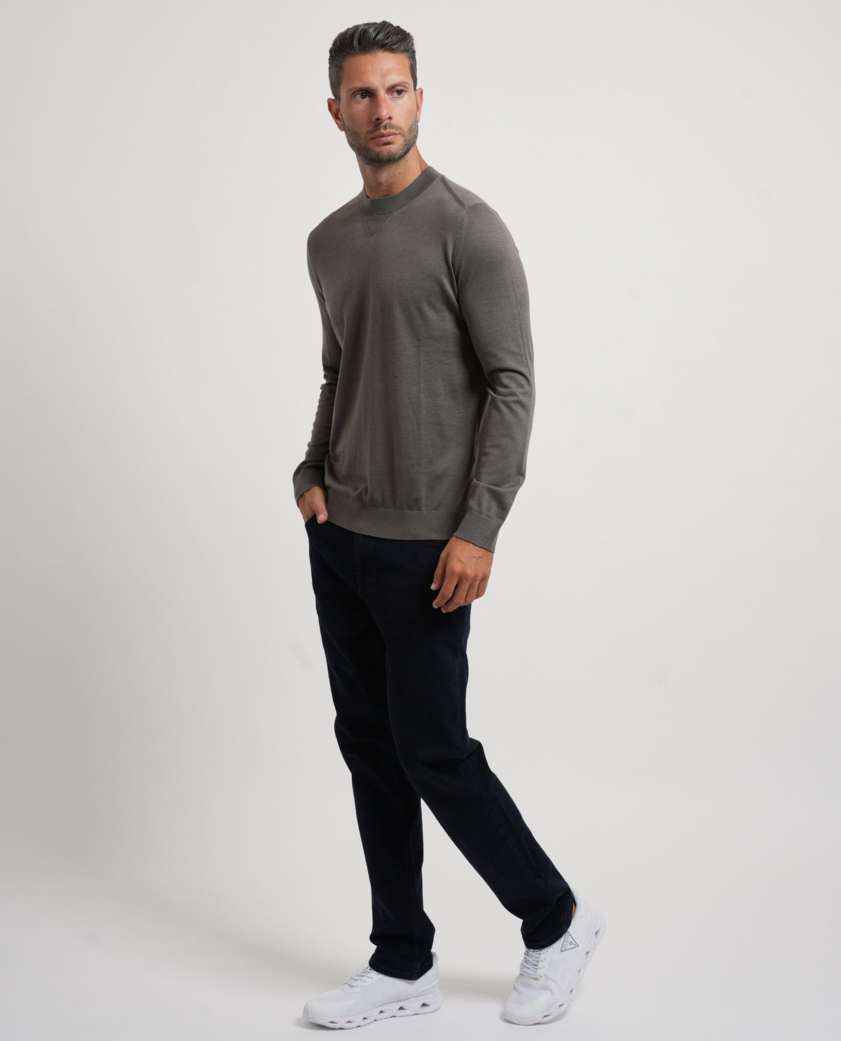 Maglione uomo AX in misto lana 