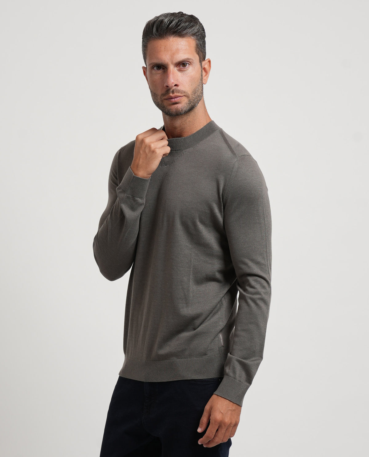 Maglione uomo AX in misto lana 