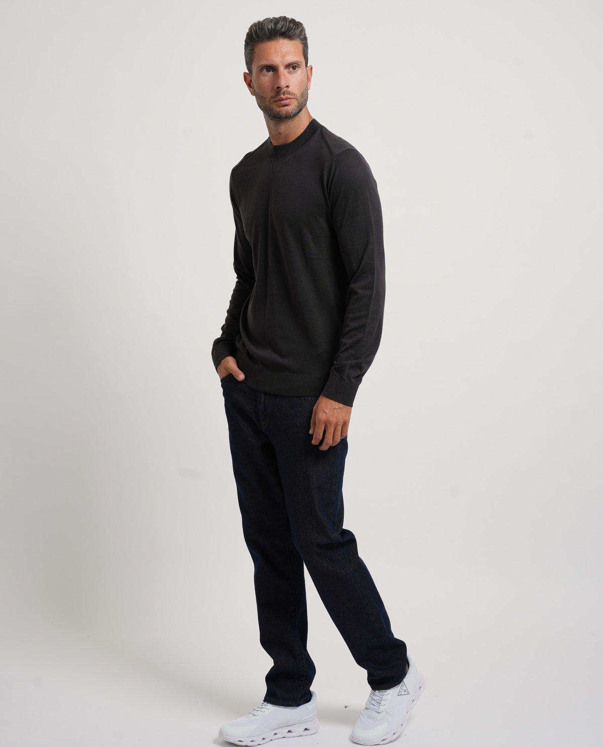 Maglione uomo AX in misto lana 