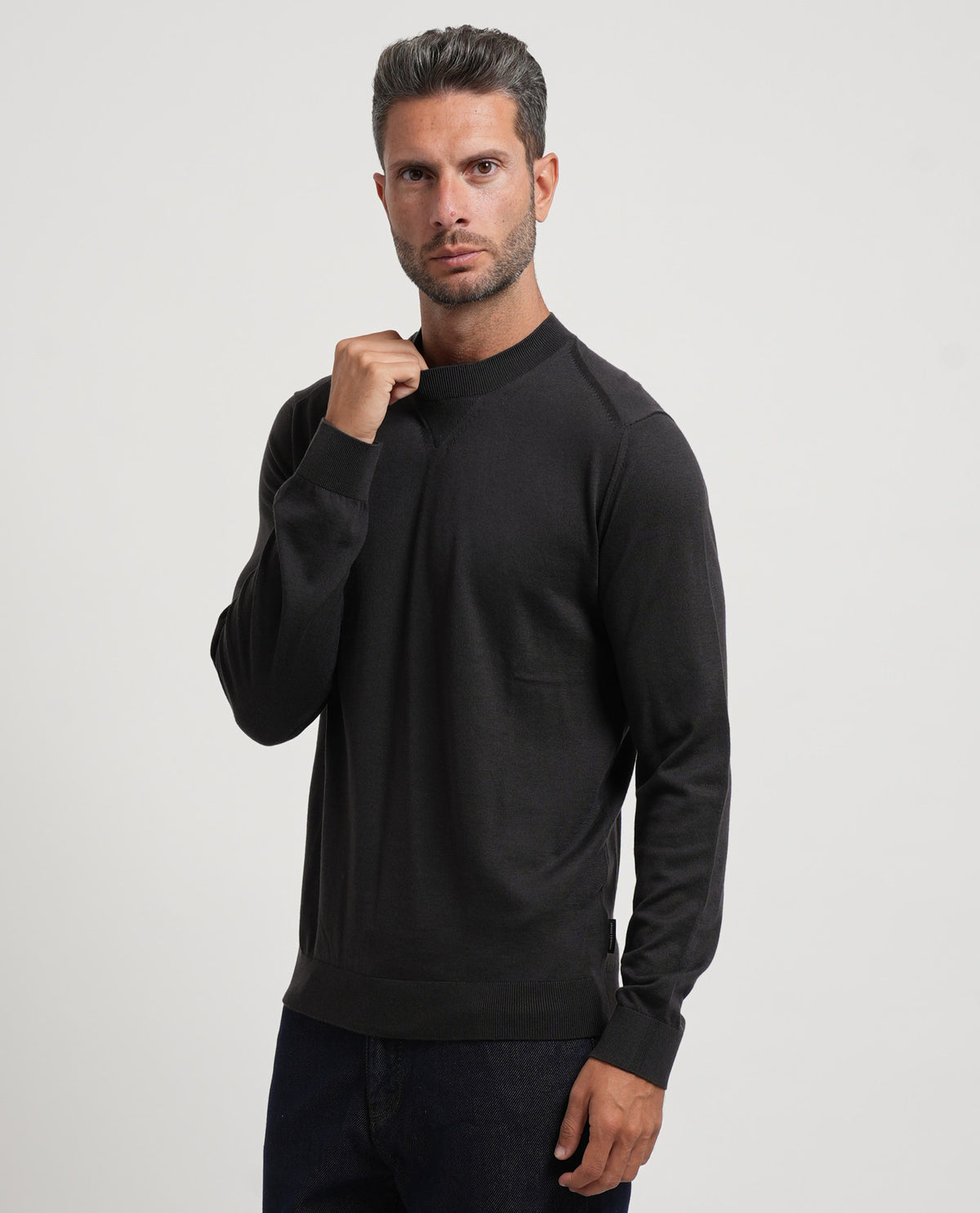 Maglione uomo AX in misto lana 