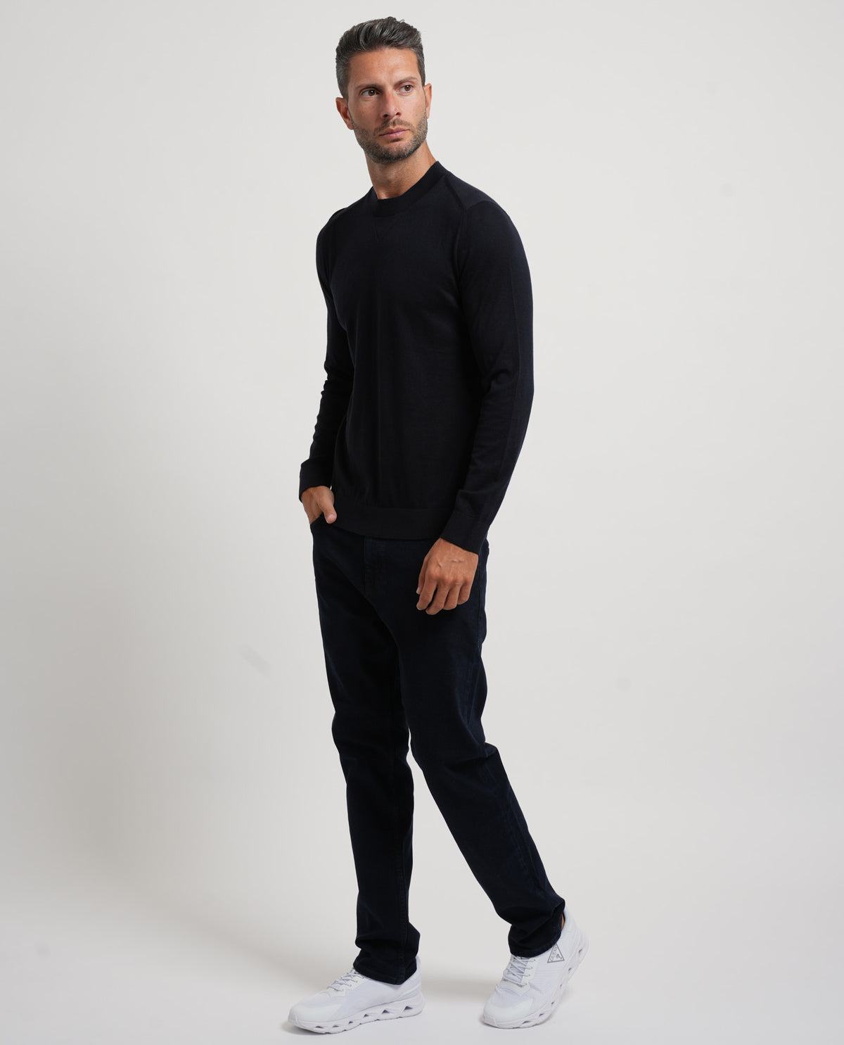 Maglione uomo AX in misto lana 