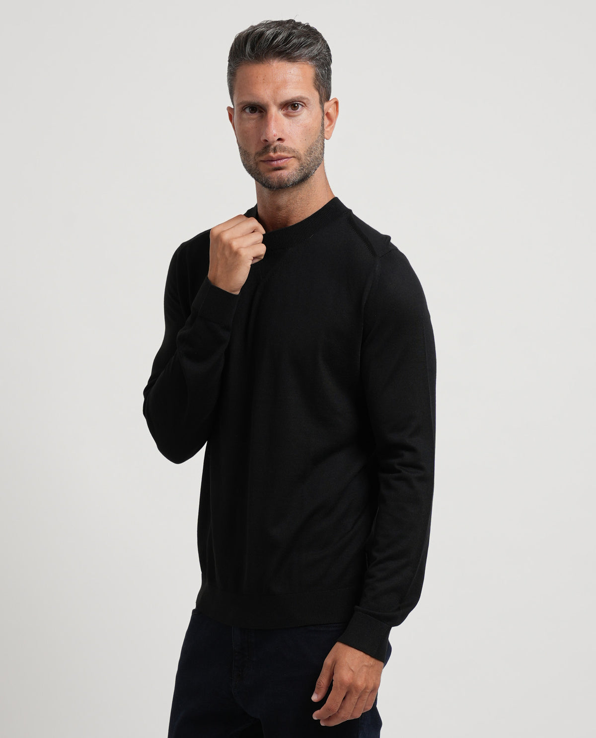 Maglione uomo AX in misto lana 