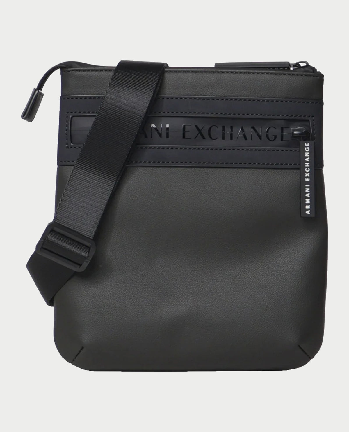 Borsa a tracolla piatta AX uomo 
