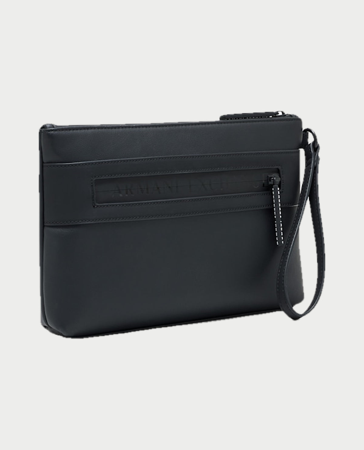 Pochette Armani Exchange in tessuto spalmato 