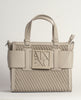 Borsa shopping goffrata AX donna
