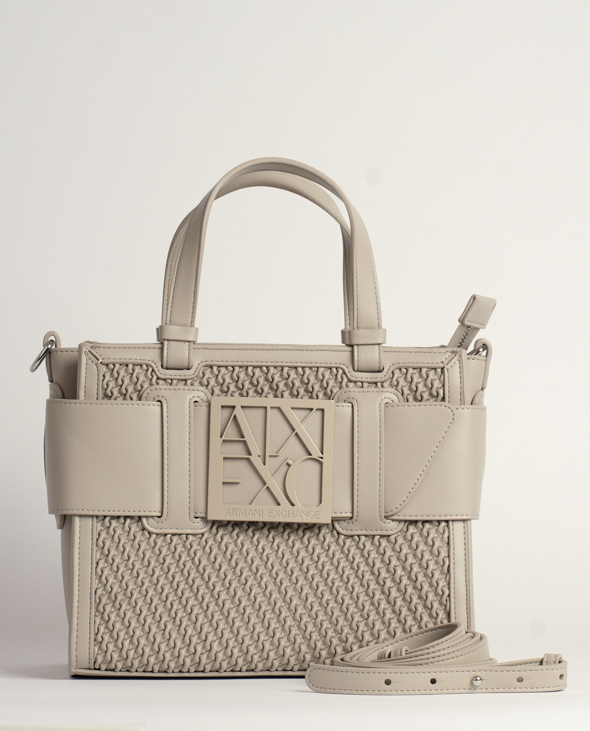 Borsa shopping goffrata AX donna 