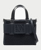 Borsa shopping goffrata AX donna