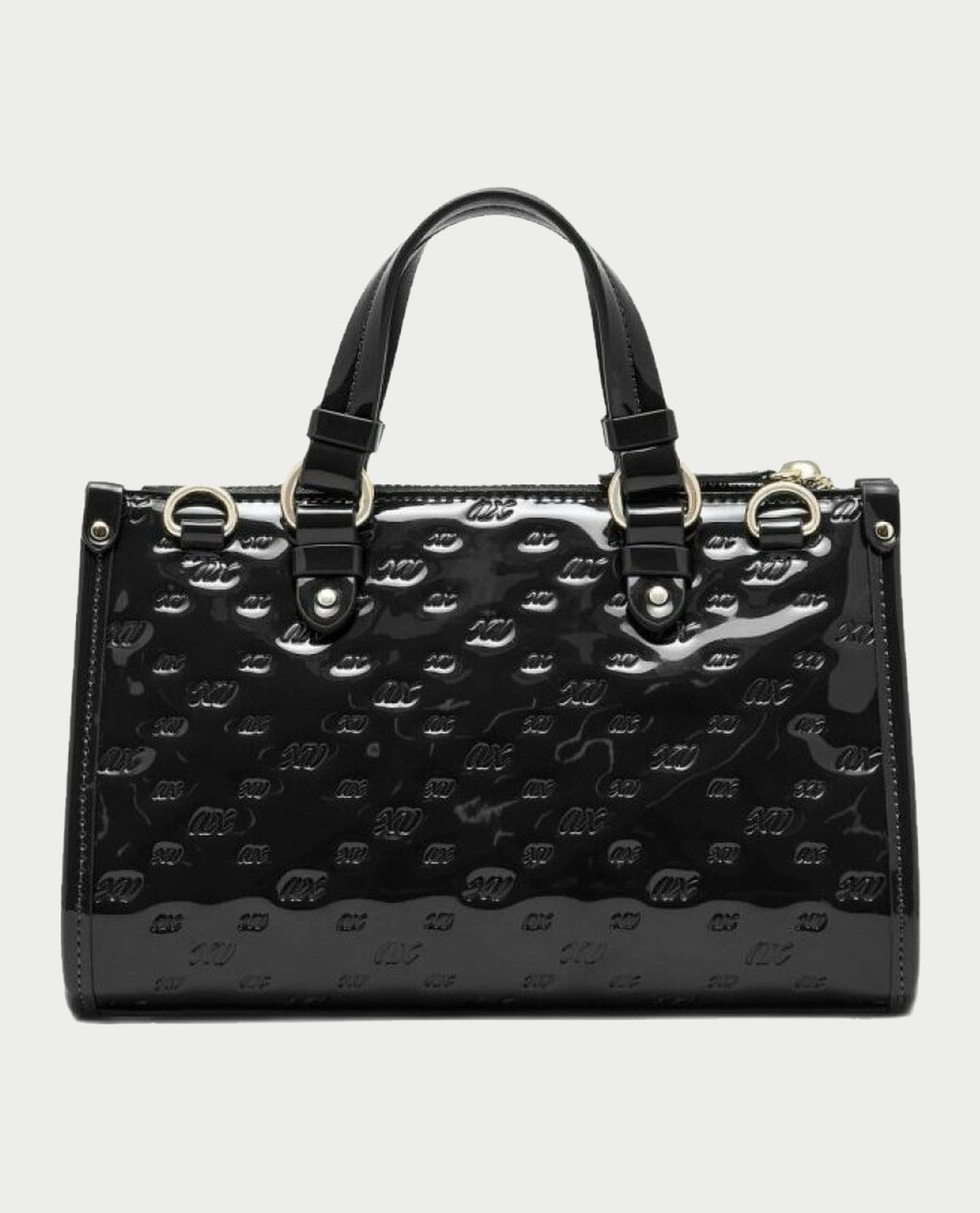 Borsa a mano donna AX con ciondolo logato 