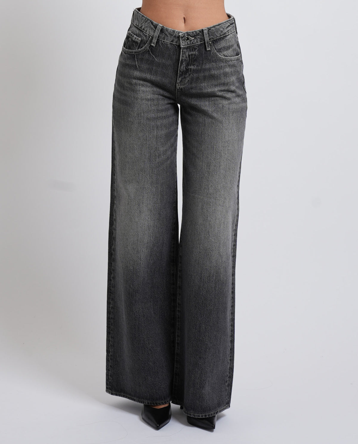 Jeans a gamba larga Armani donna 