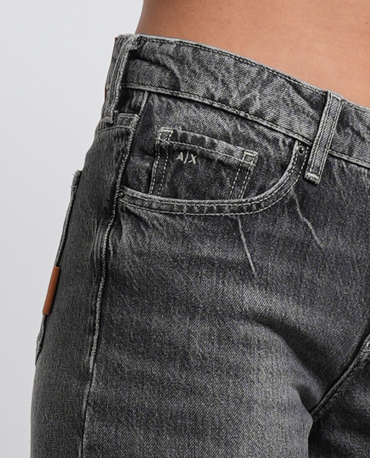 Jeans a gamba larga Armani donna 