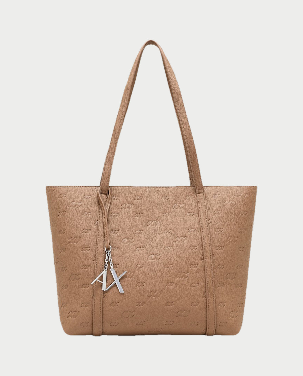 Borsa donna AX con monogramma all over 