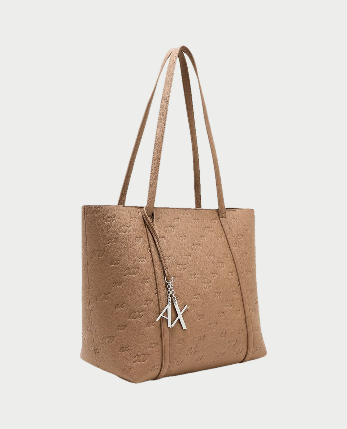 Borsa donna AX con monogramma all over 