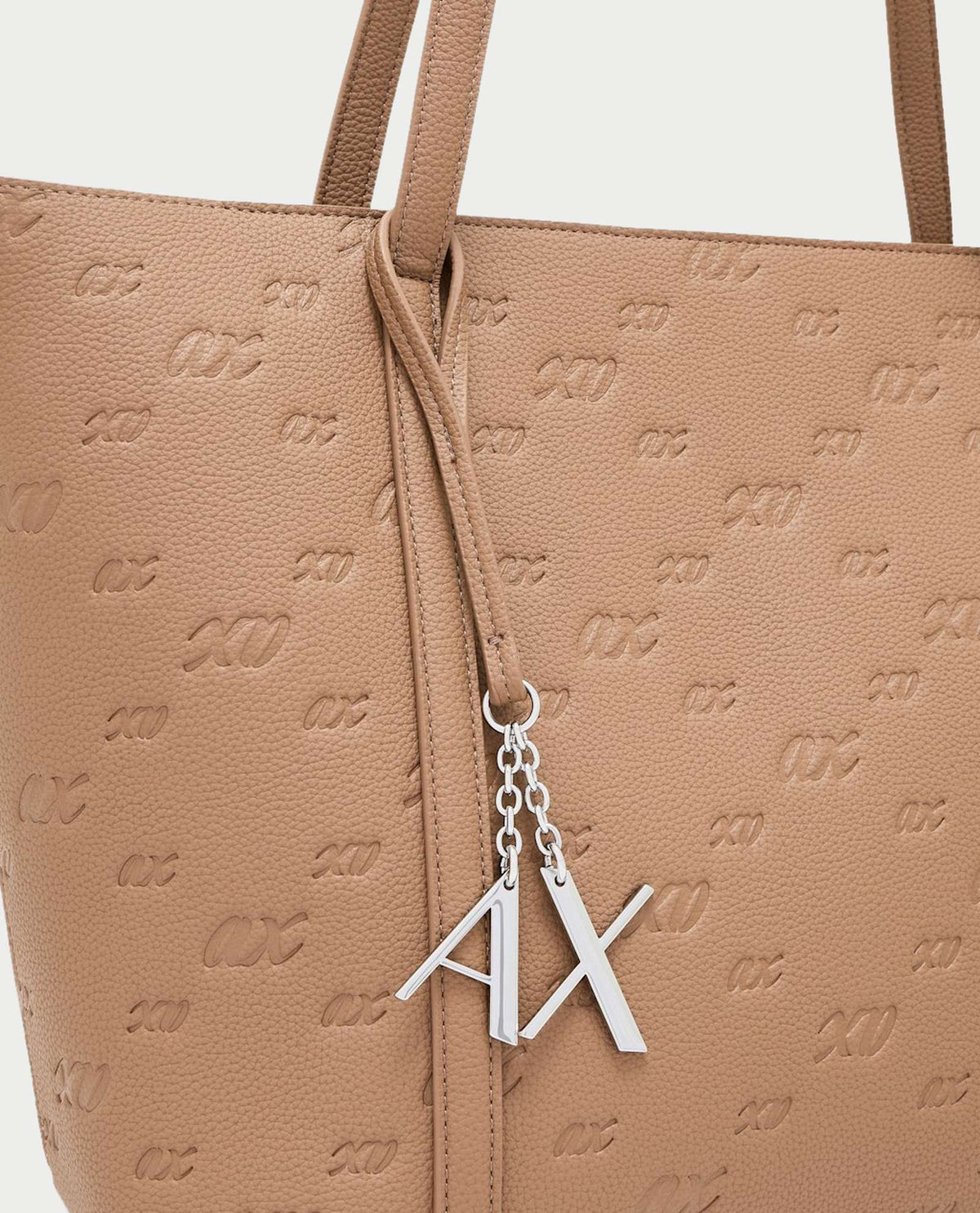 Borsa donna AX con monogramma all over 