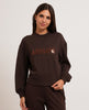 Felpa donna Armani Exchange maxi logo