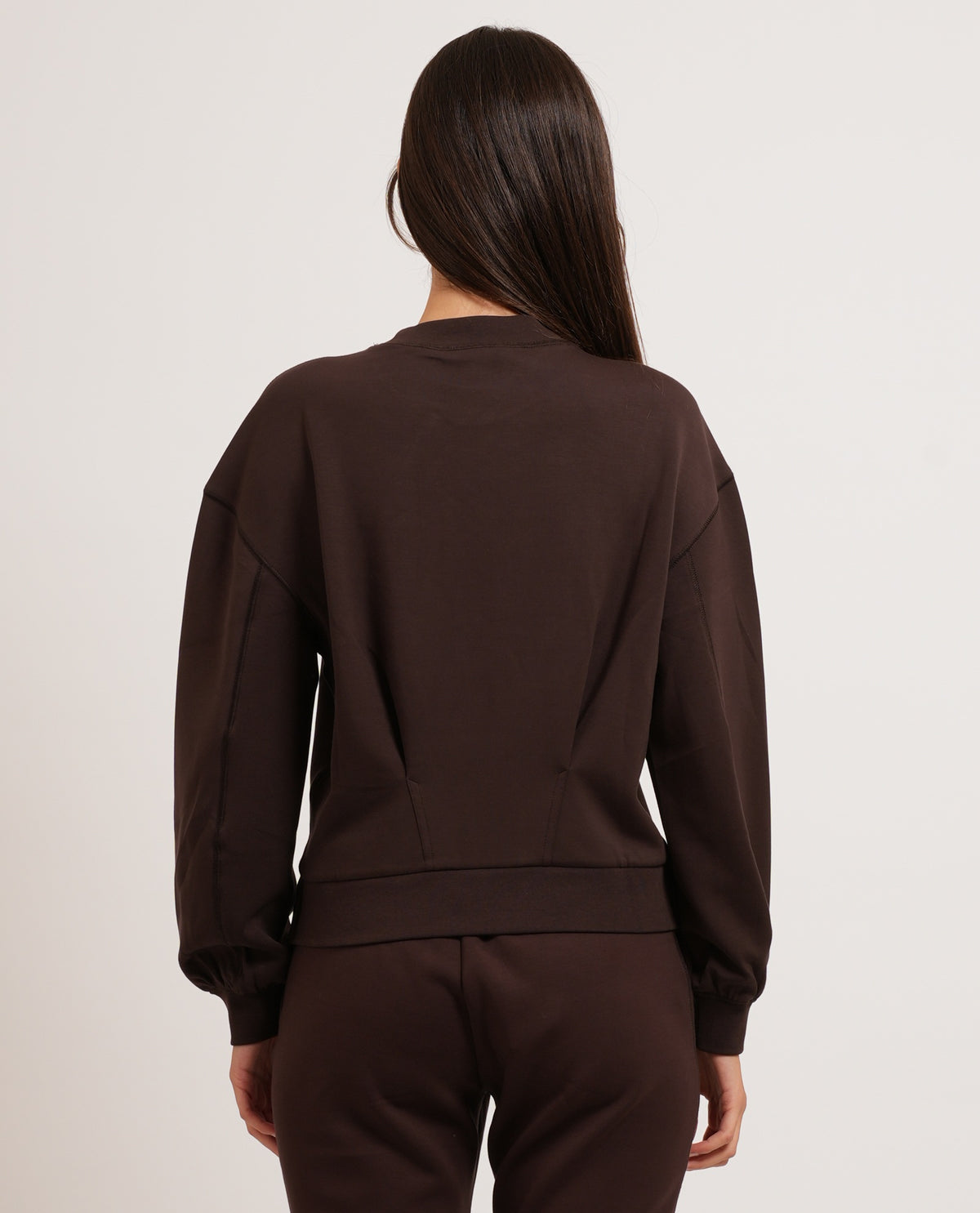 Felpa donna Armani Exchange maxi logo 