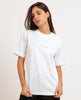 T-shirt donna AX con logo e dettagli a contrasto
