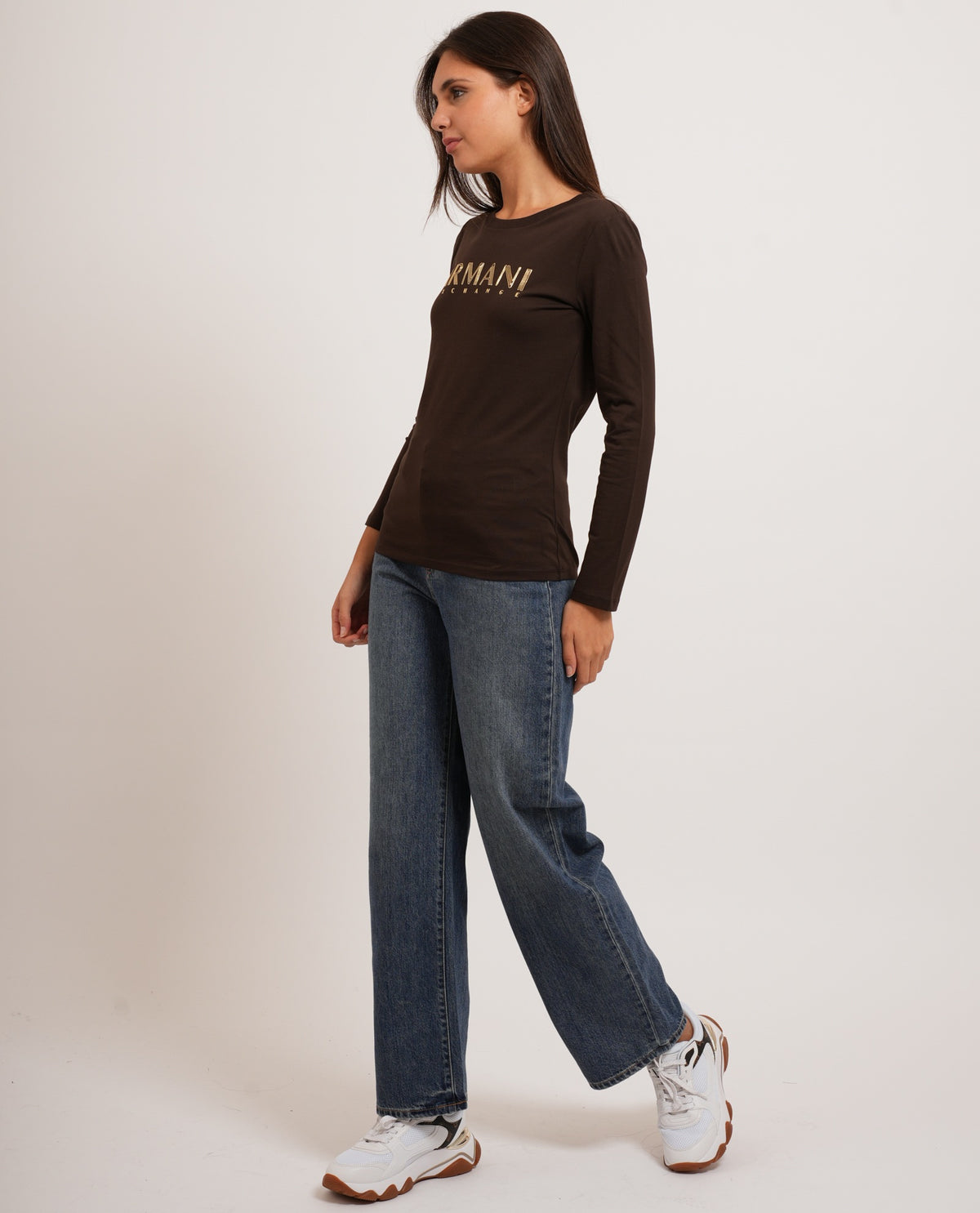 T-shirt donna AX in jersey di cotone 