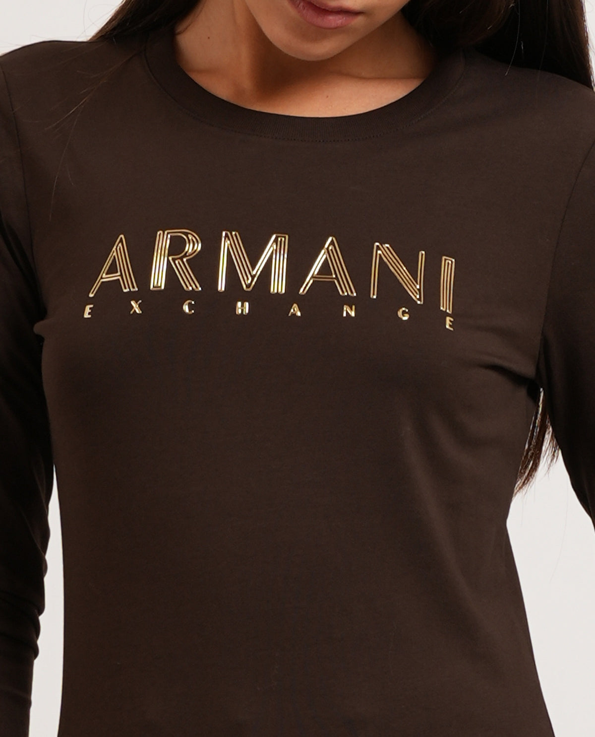 T-shirt donna AX in jersey di cotone 