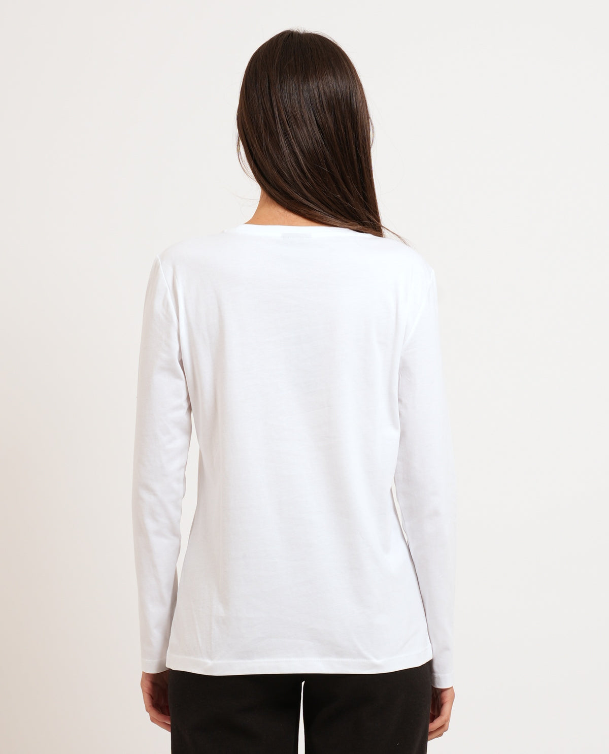 T-shirt donna Armani Exchange maniche lunghe 