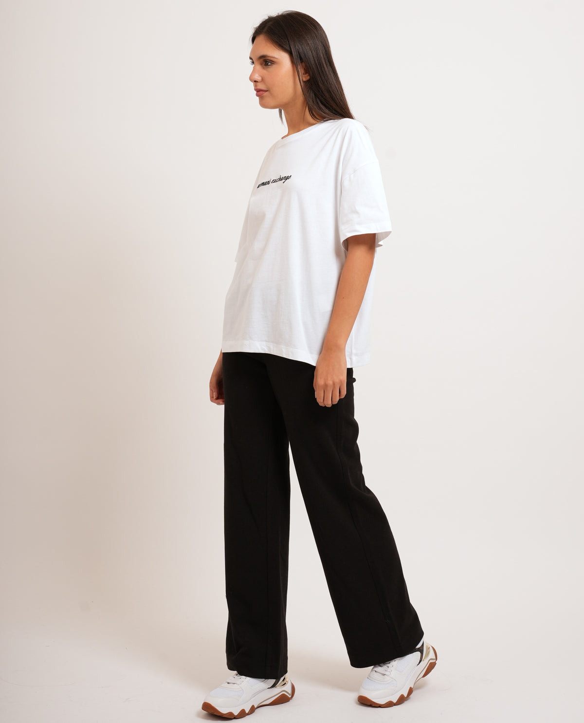 T-shirt donna Armani Exchange oversize 