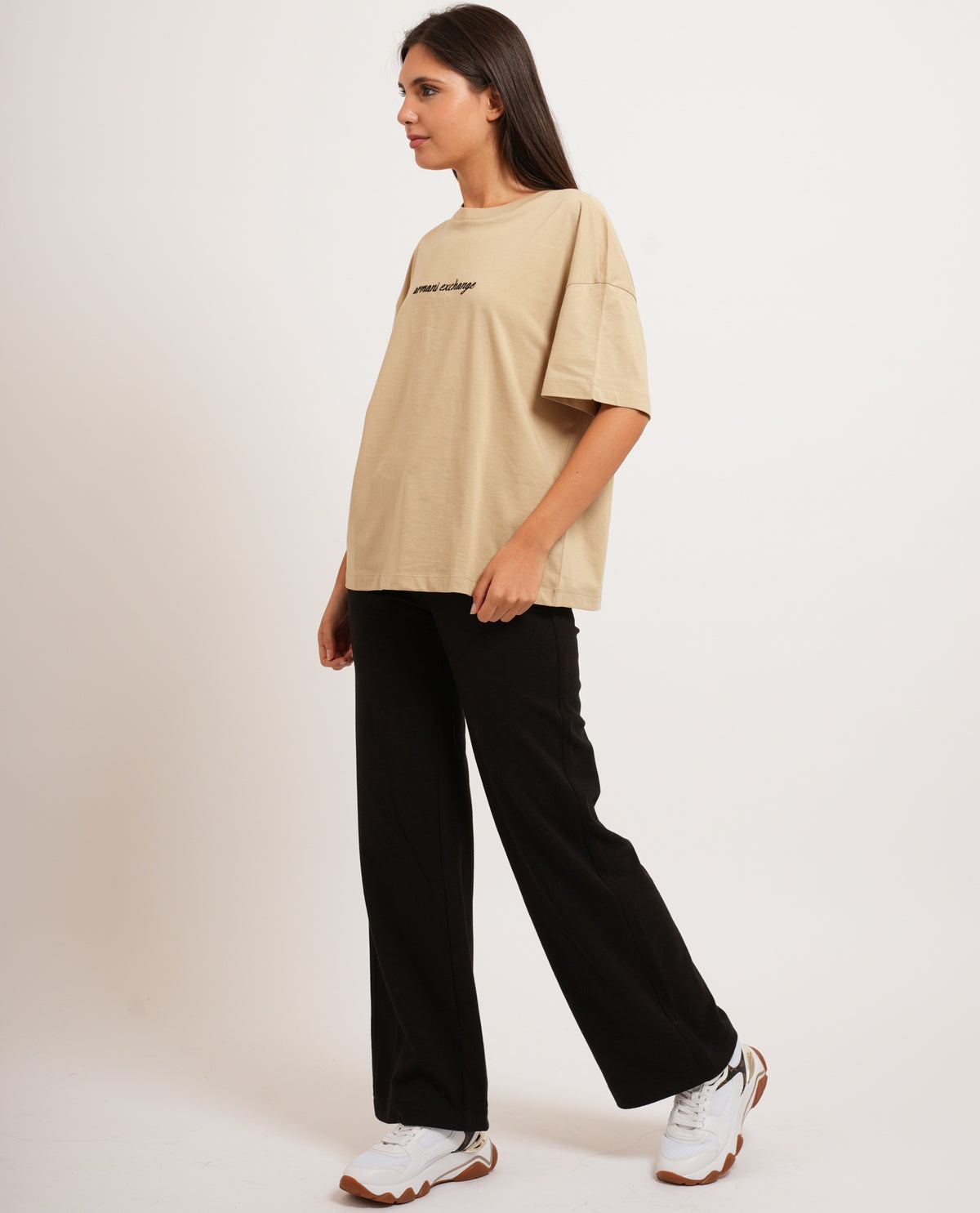 T-shirt donna Armani Exchange oversize 
