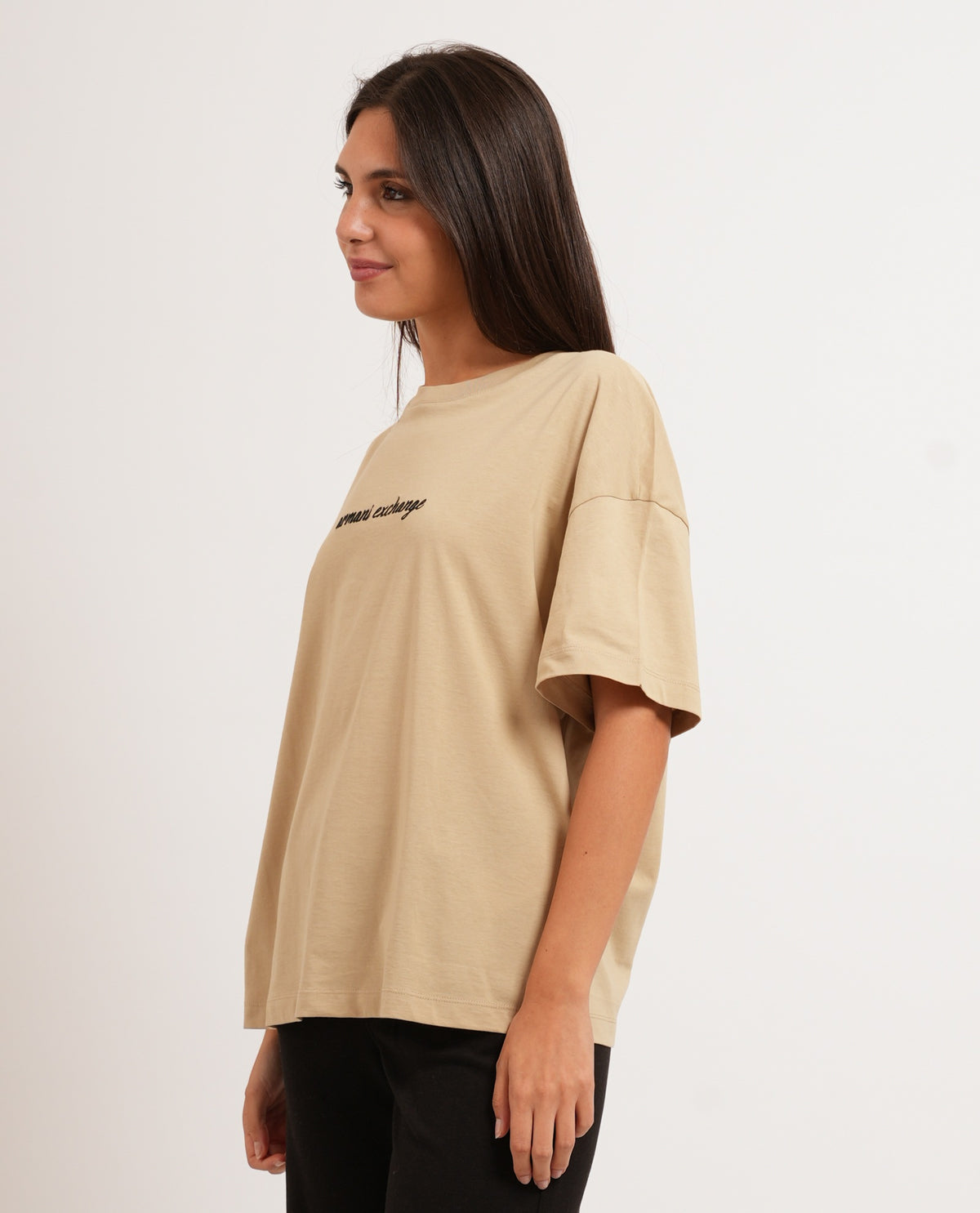 T-shirt donna Armani Exchange oversize 