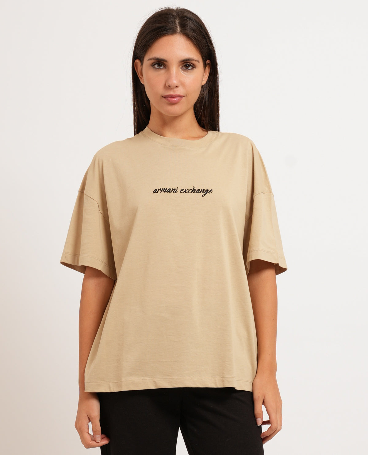 T-shirt donna Armani Exchange oversize 