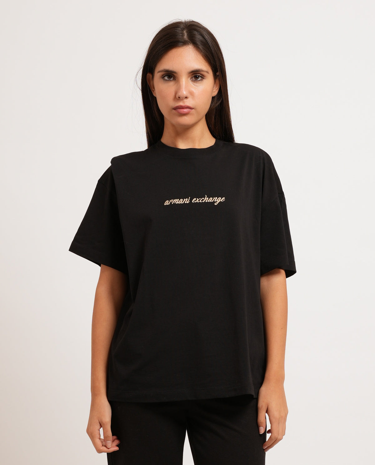 T-shirt donna Armani Exchange oversize 