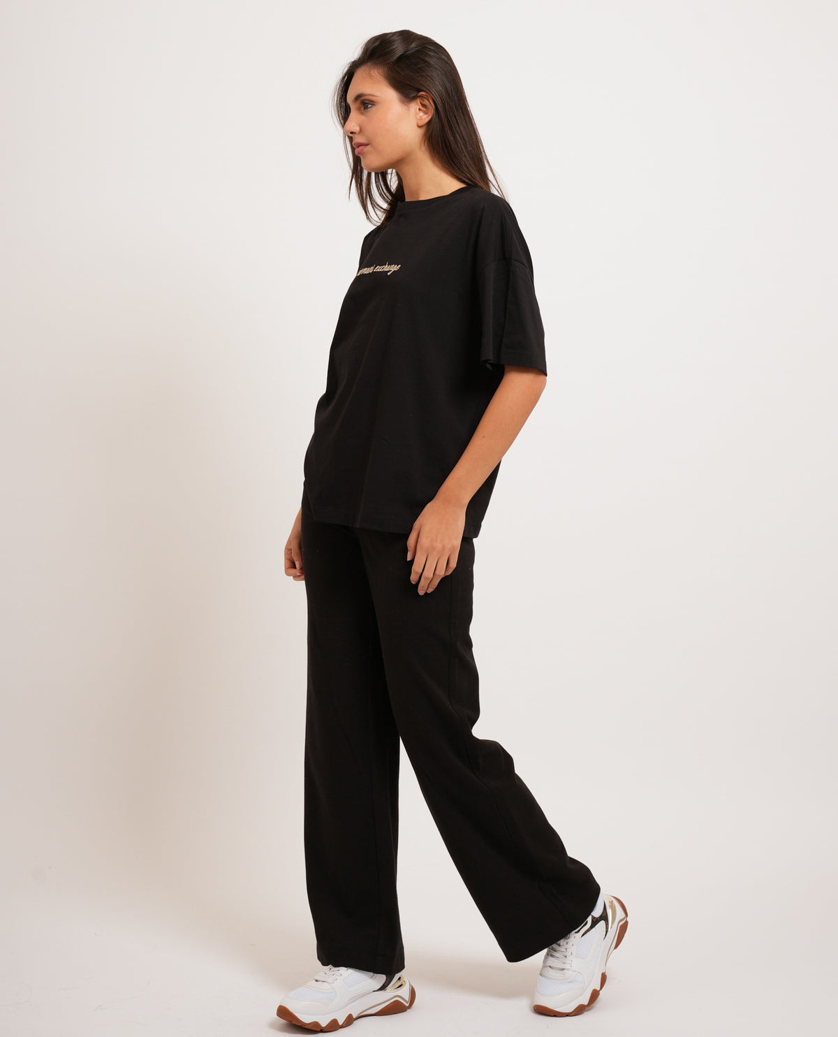 T-shirt donna Armani Exchange oversize 