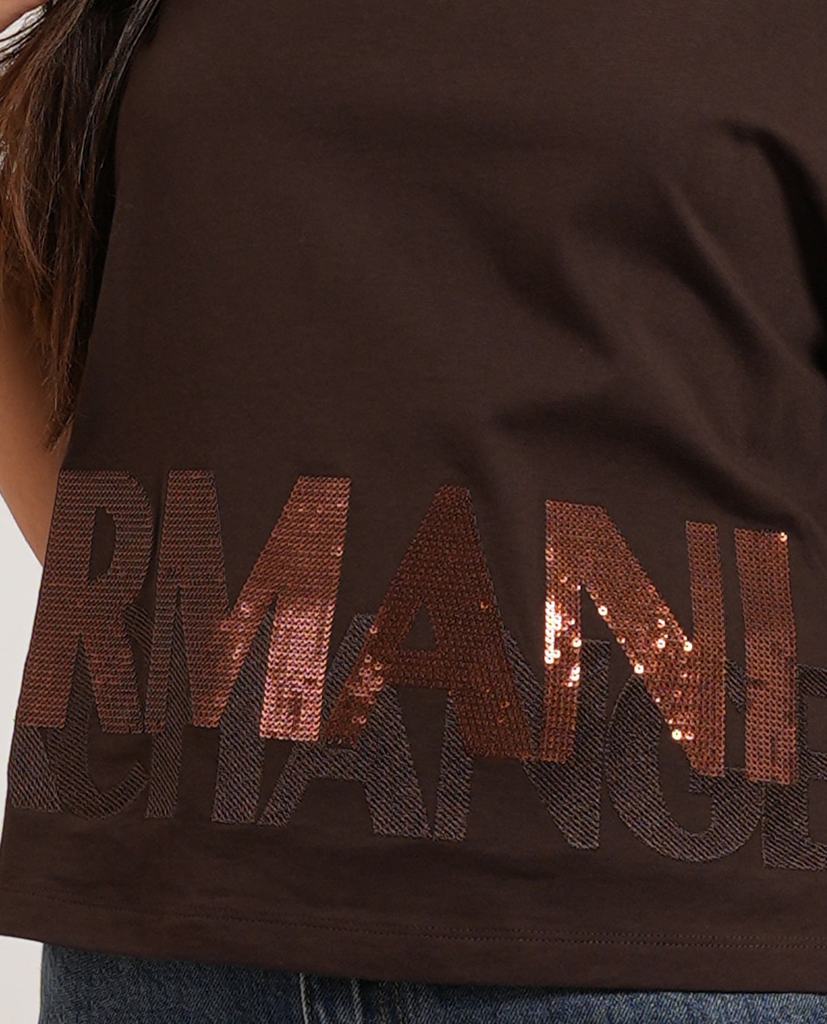 T-shirt donna AX taglio cropped 