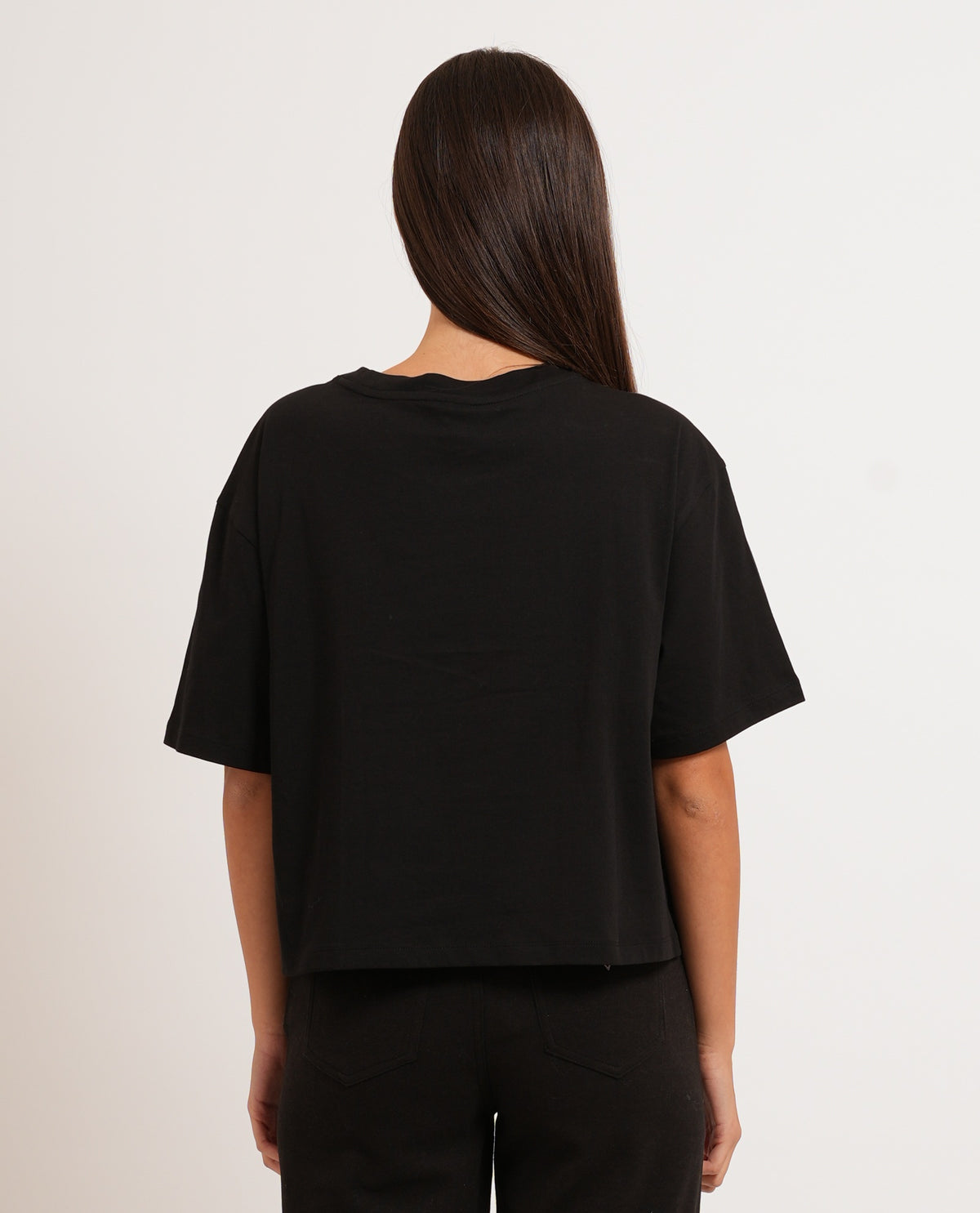 T-shirt donna AX taglio cropped 