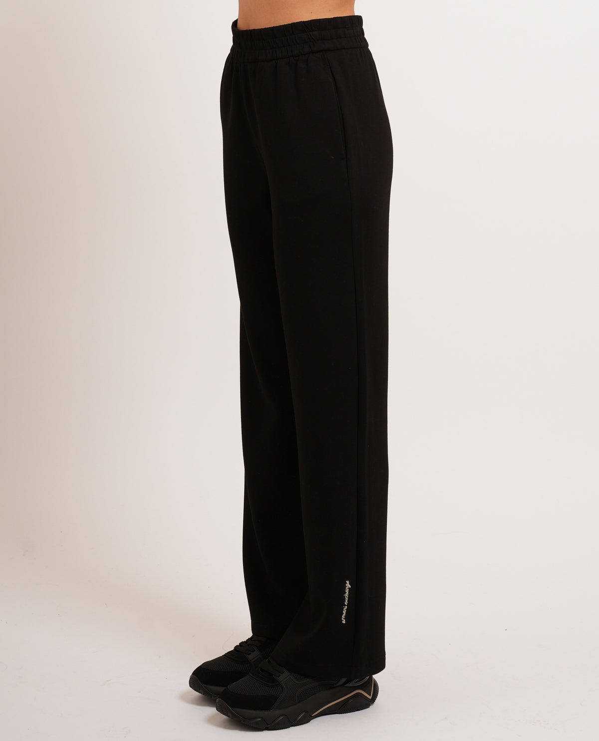 Pantaloni donna Armani regular in tessuto scuba 