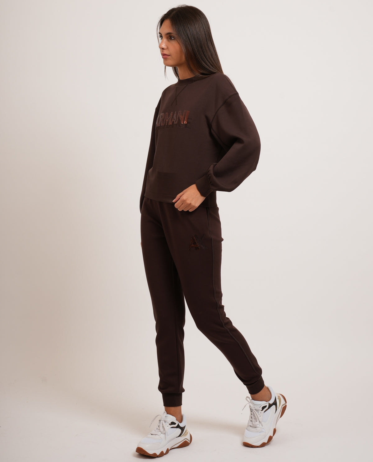 Pantaloni sportivi donna AX in tessuto scuba 