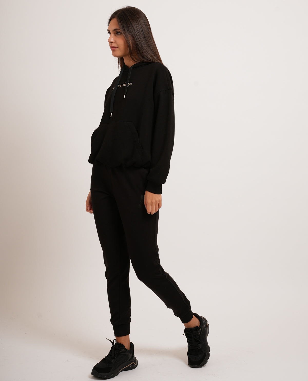Pantaloni sportivi donna AX in tessuto scuba 