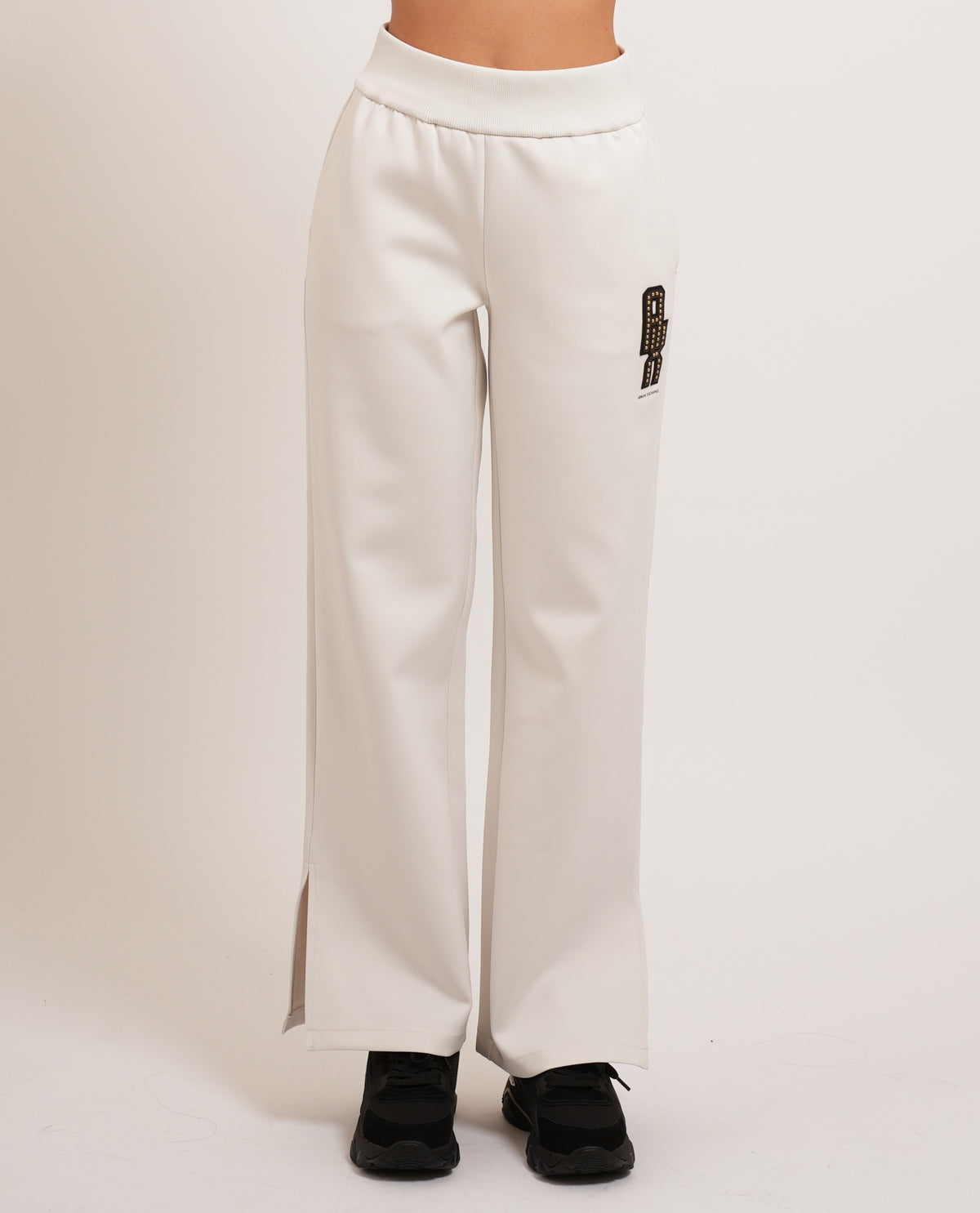 Pantaloni donna Armani in tessuto scuba 