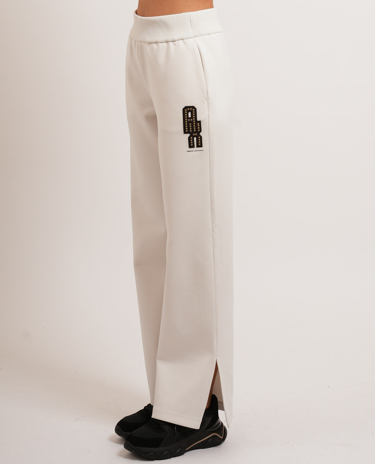 Pantaloni donna Armani in tessuto scuba 