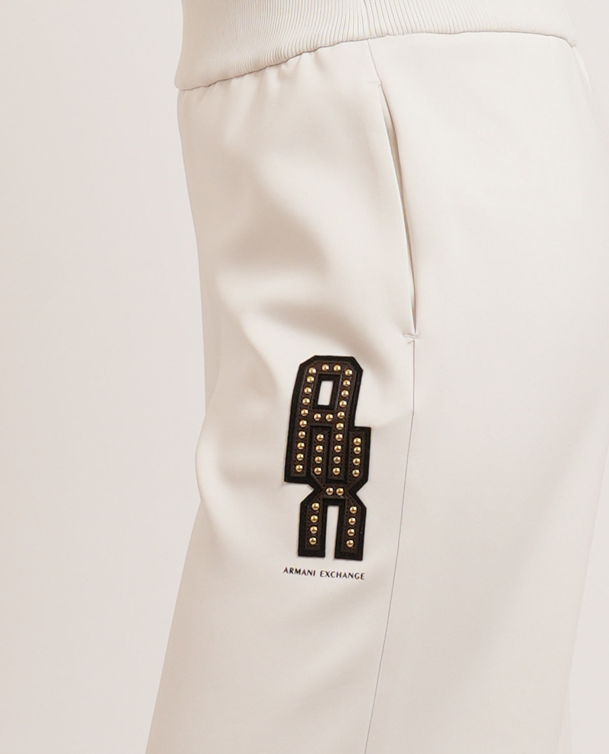 Pantaloni donna Armani in tessuto scuba 