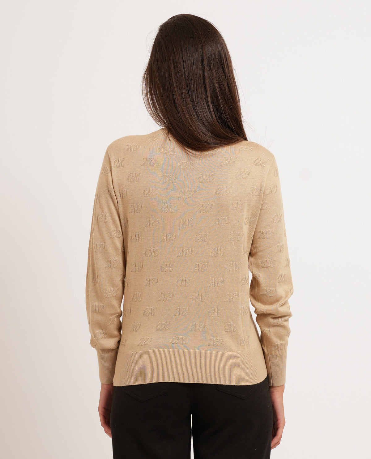 Pullover donna AX a trama fitta 