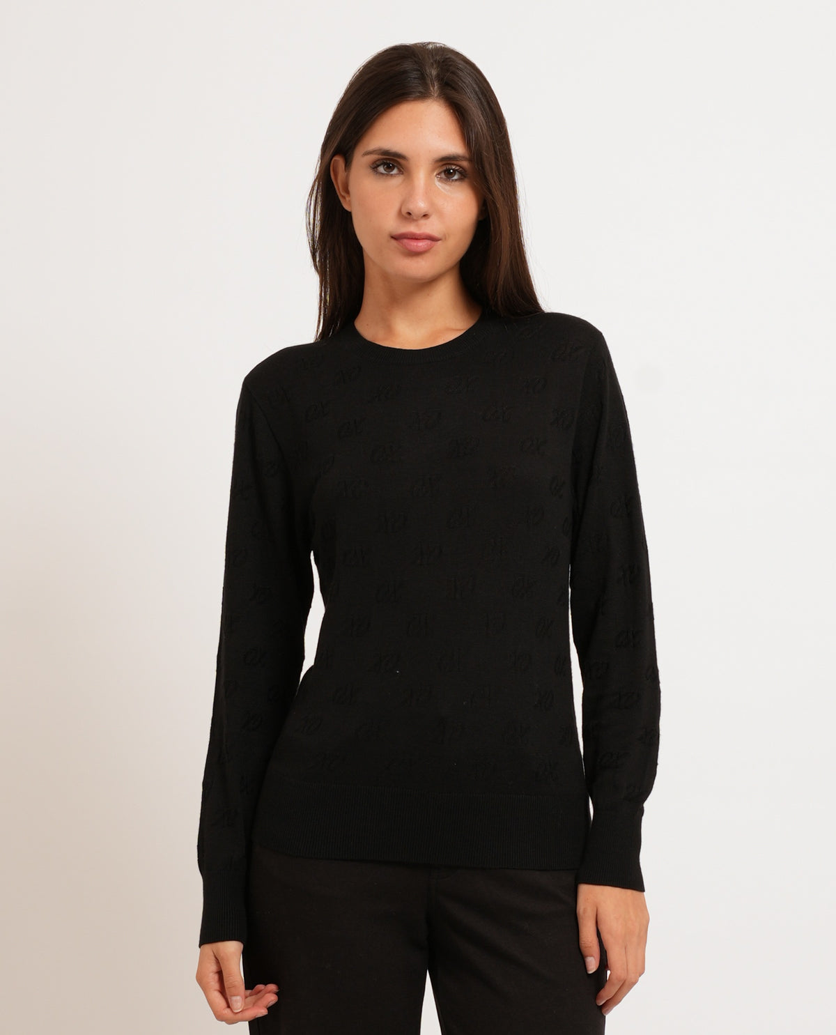 Pullover donna AX a trama fitta 