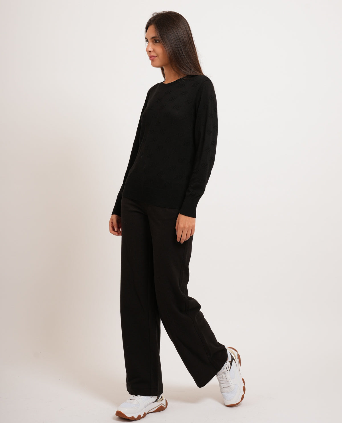 Pullover donna AX a trama fitta 