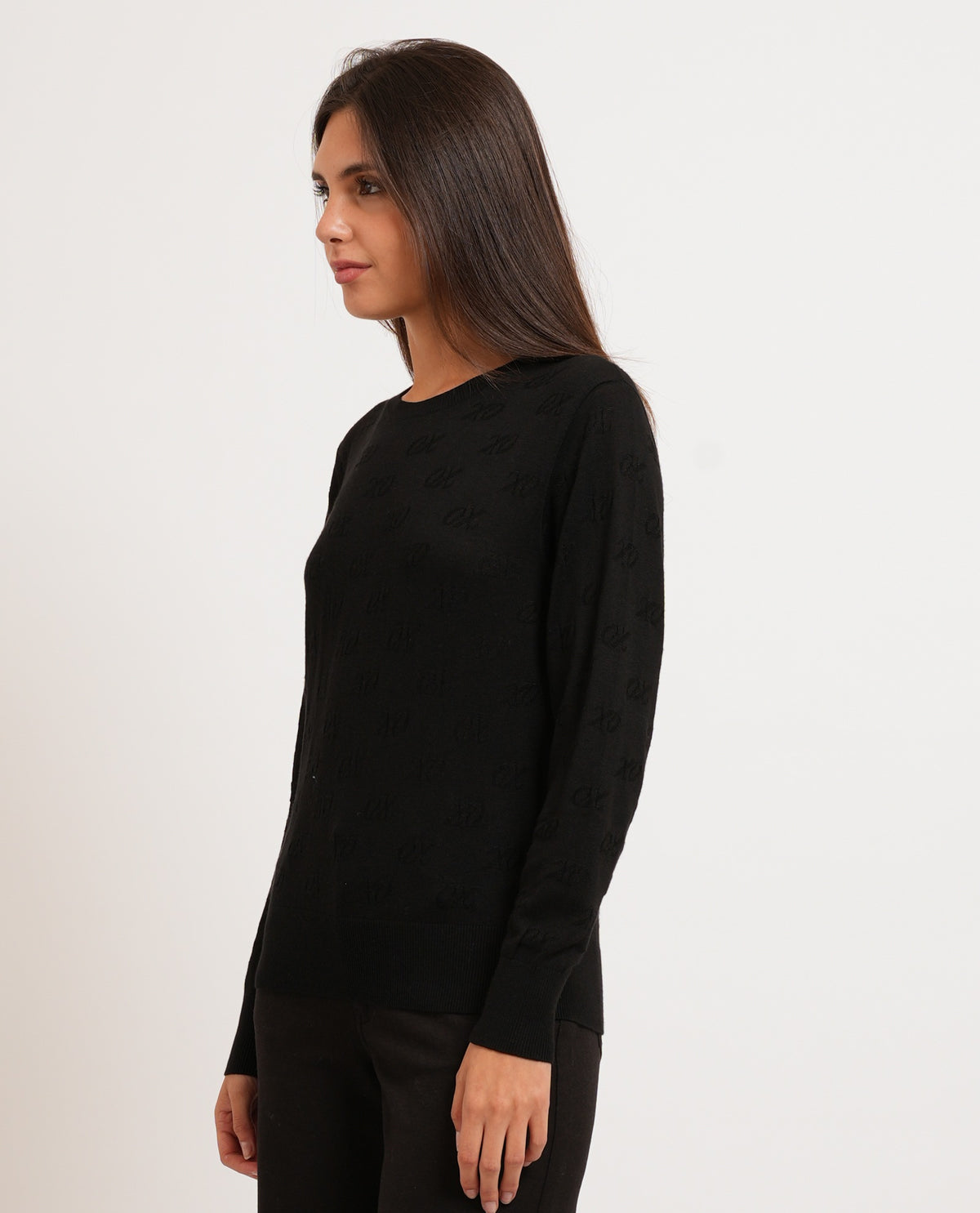 Pullover donna AX a trama fitta 