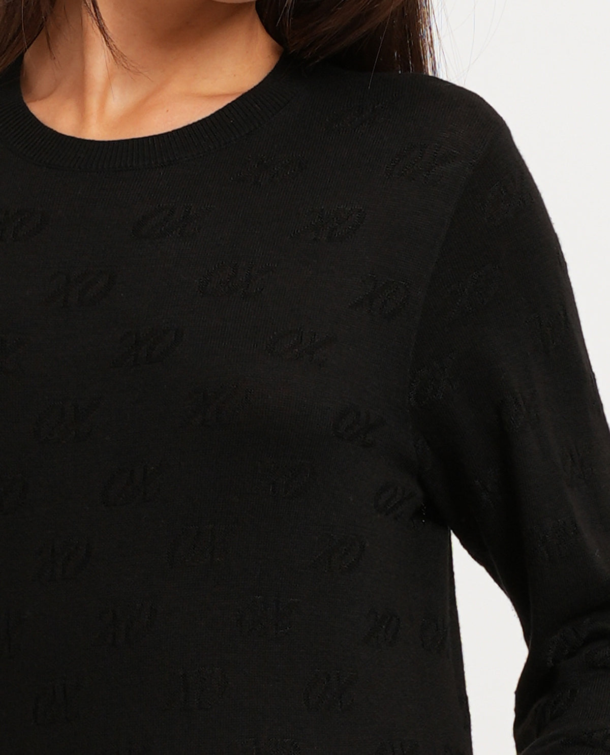 Pullover donna AX a trama fitta 