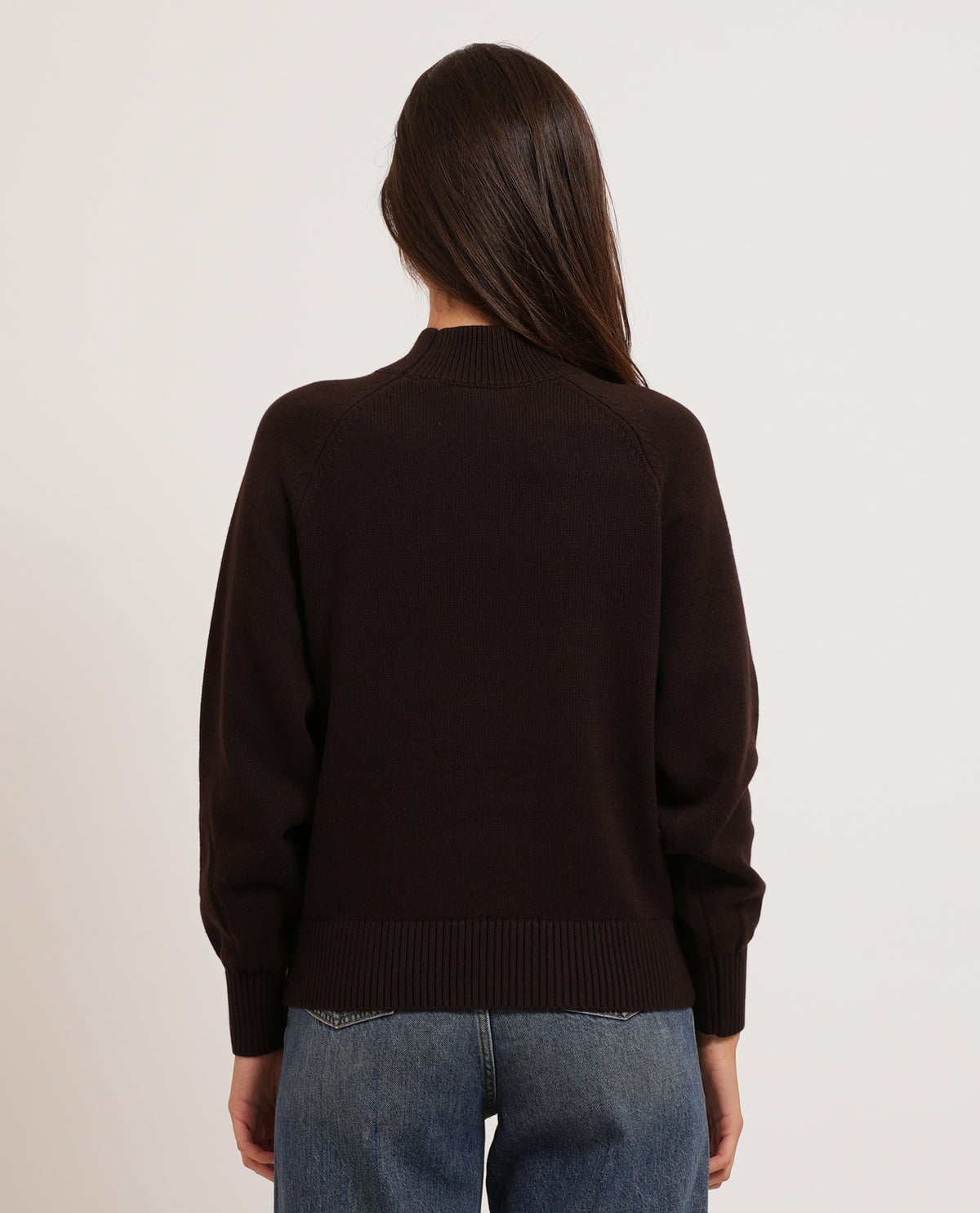 Pullover donna Armani crossover girocollo 