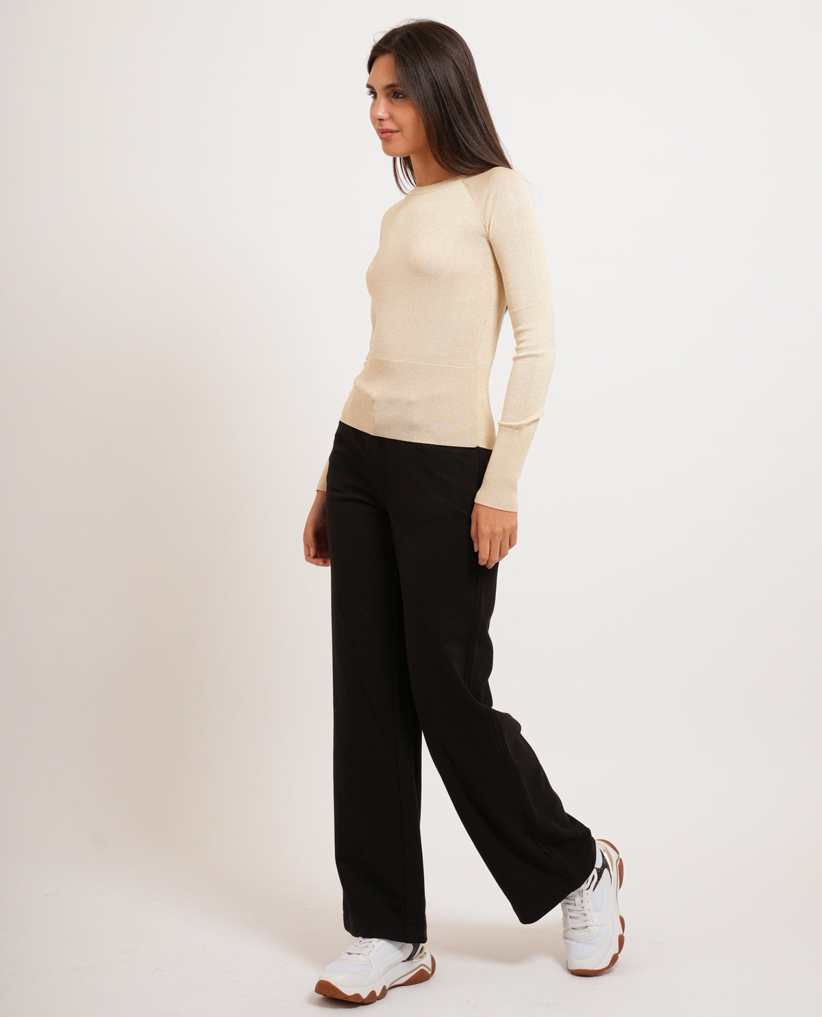Pullover girocollo Armani Exchange in viscosa 