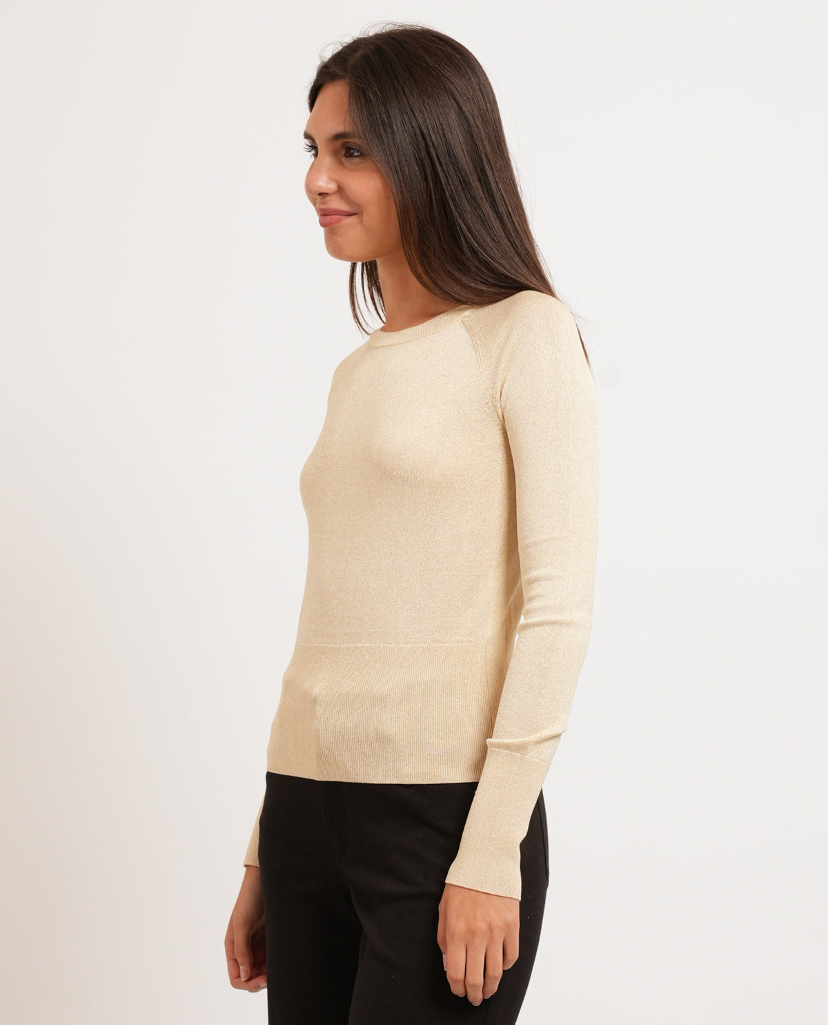 Pullover girocollo Armani Exchange in viscosa 