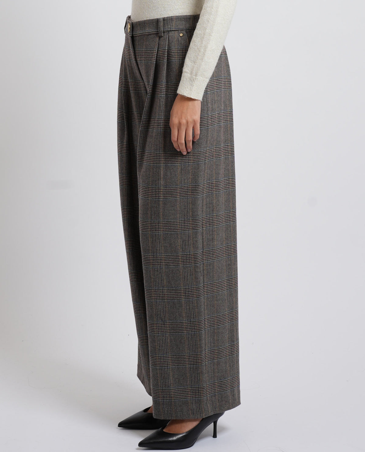 Pantaloni in misto lana Armani donna 