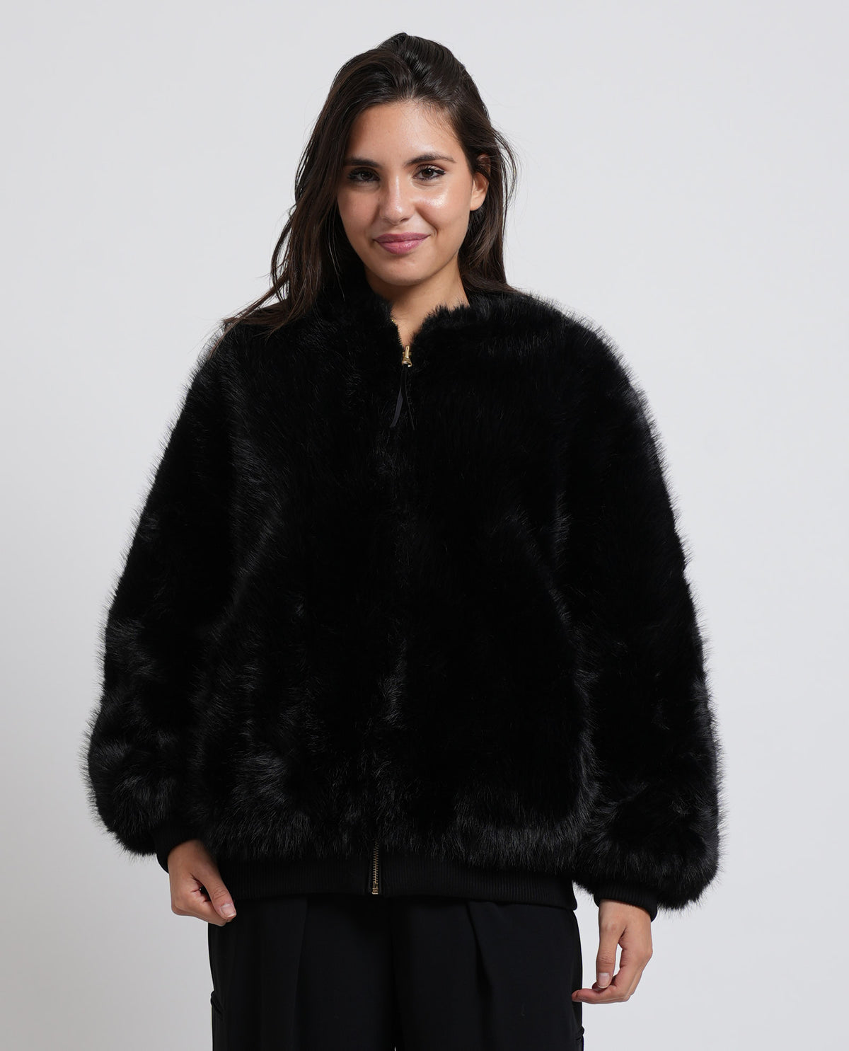 Giubbotto bomber donna AX in ecopelliccia 